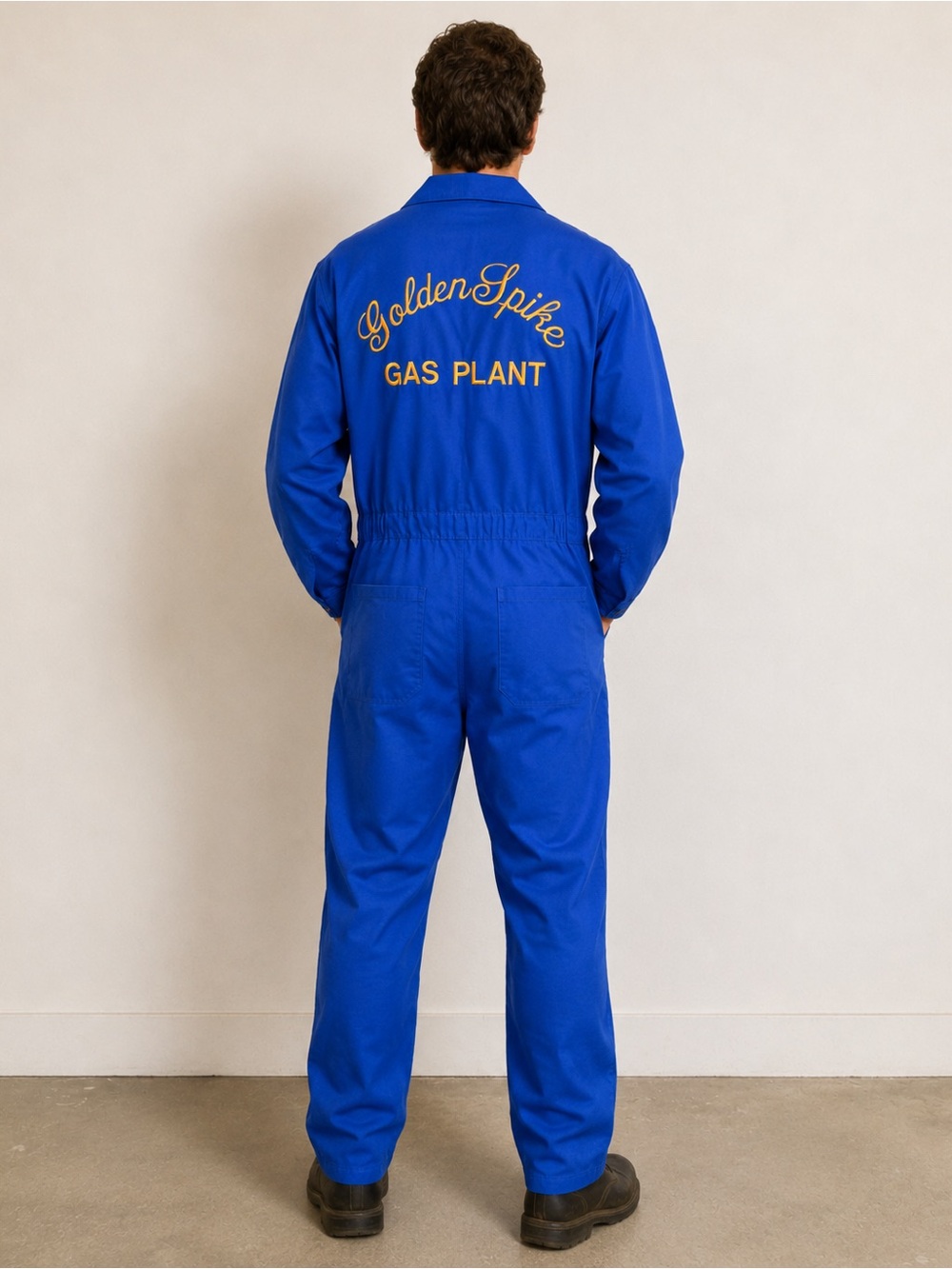 Vintage Esso Golden Spike Gas Plant Coveralls – Size 48 – Workwear / Oil & Gas